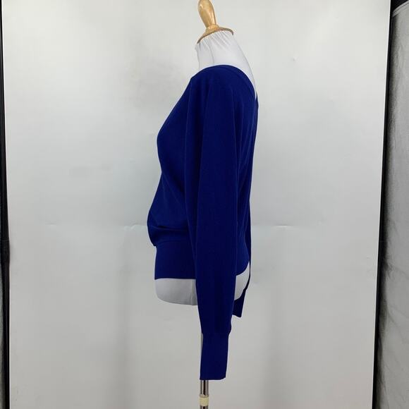 Express Sweater Women XS Extra Small Dolman Elastic Hem Pullover Slouchy Cropped - Picture 3 of 10